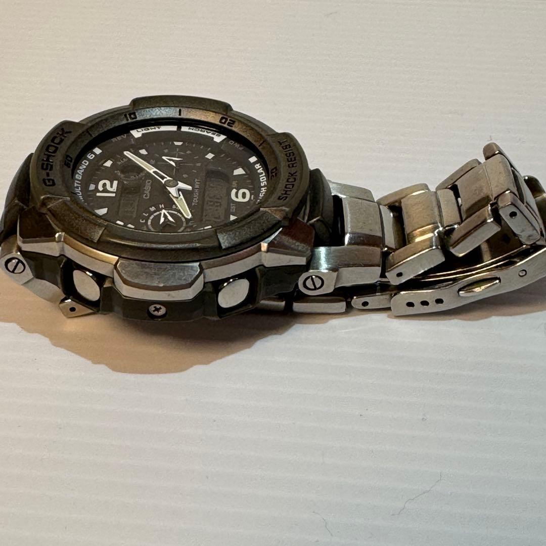 美品 G-SHOCK GW-3500D 電波ソーラー メタルバンド