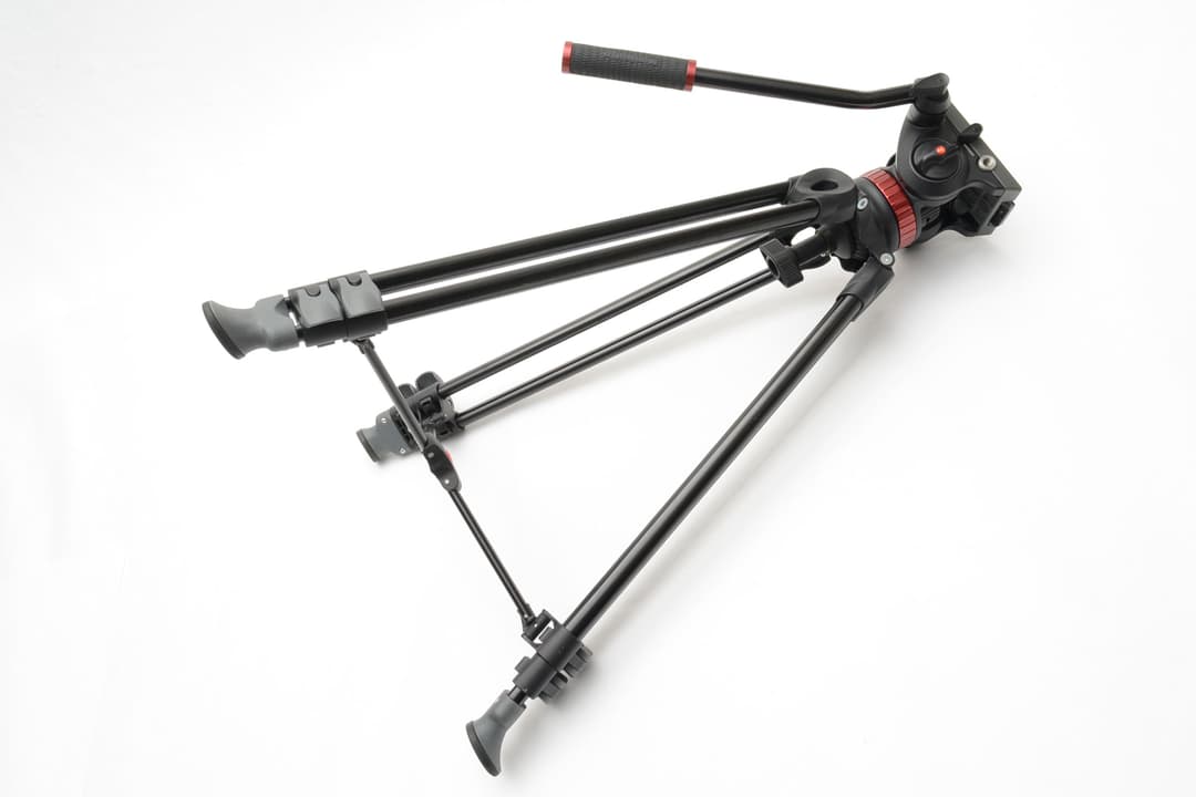 【美品】Manfrotto ビデオ三脚 MVK502AM-1