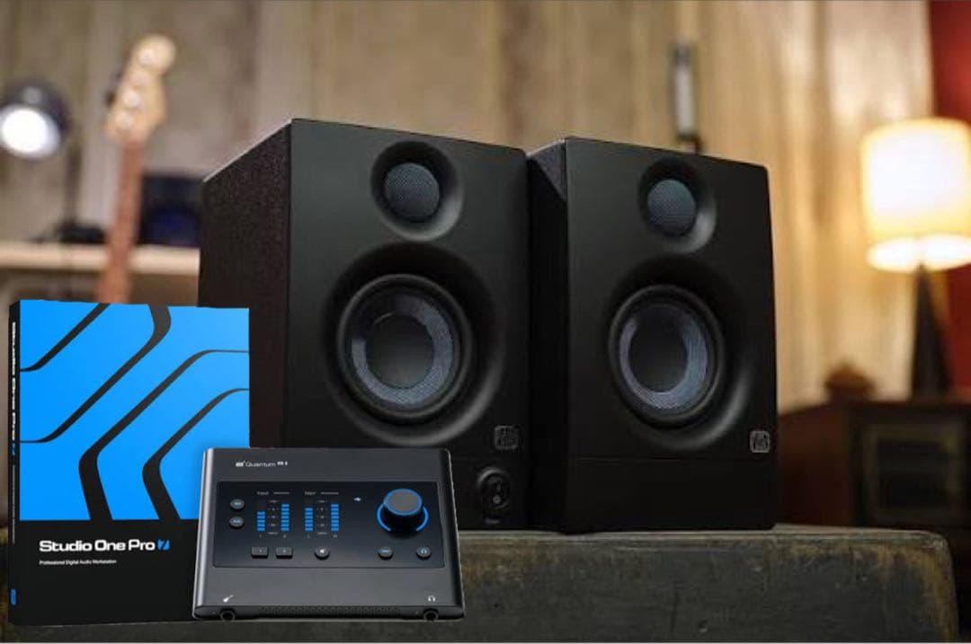 【新品】studio one pro &Quantum ES2＆Eris 3.5