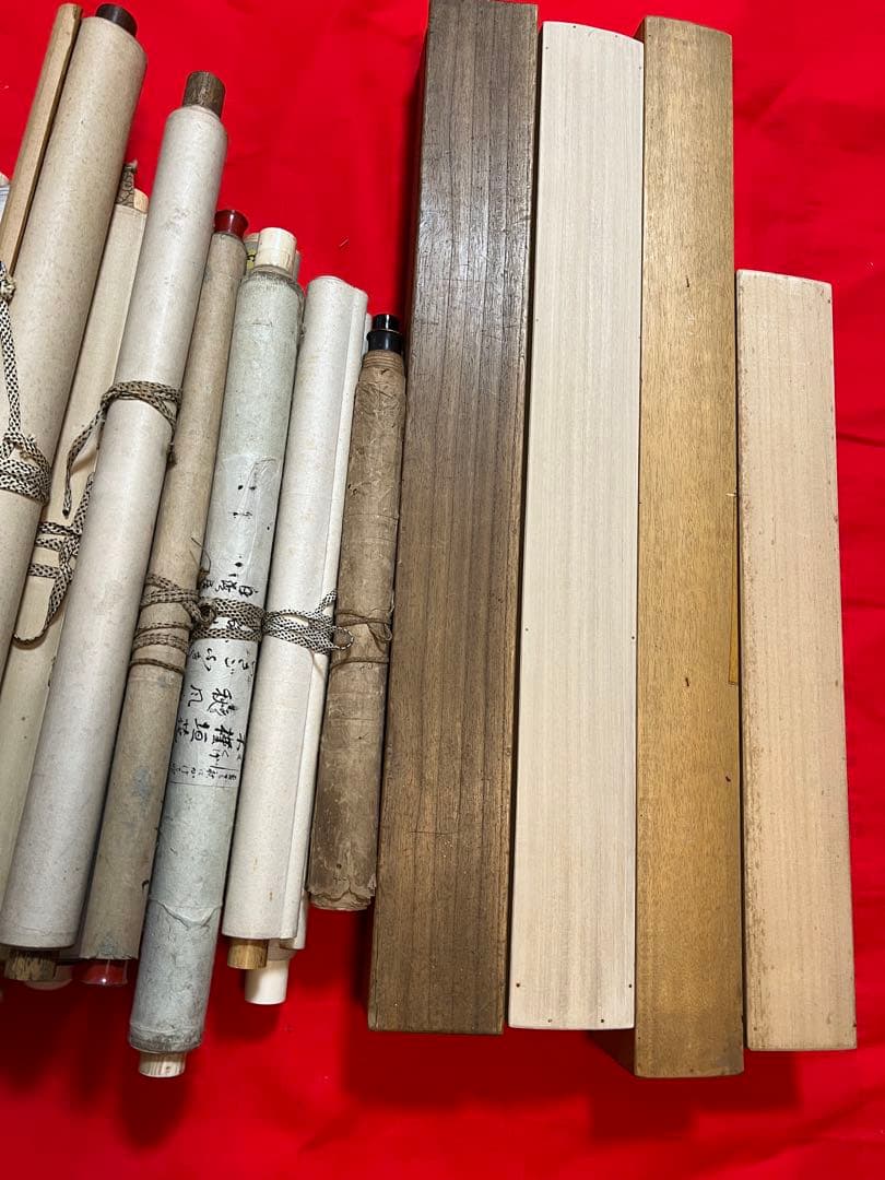 掛け軸　まとめて45本 （花鳥 仏画 書 山水 日本画）など　書画！