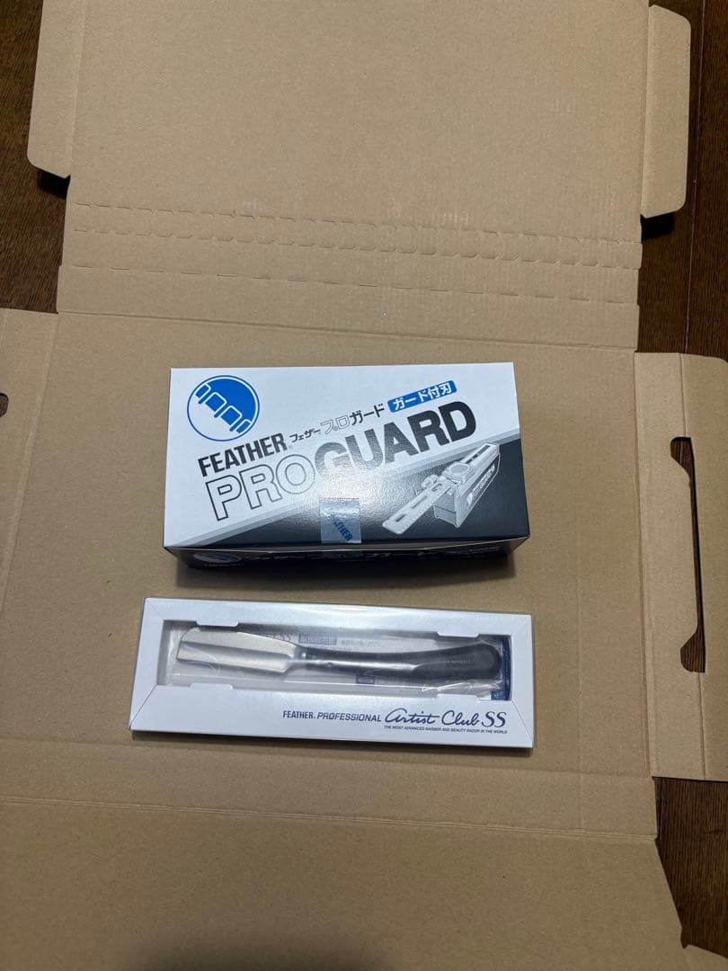 フェザープロガード(ガード付刃)