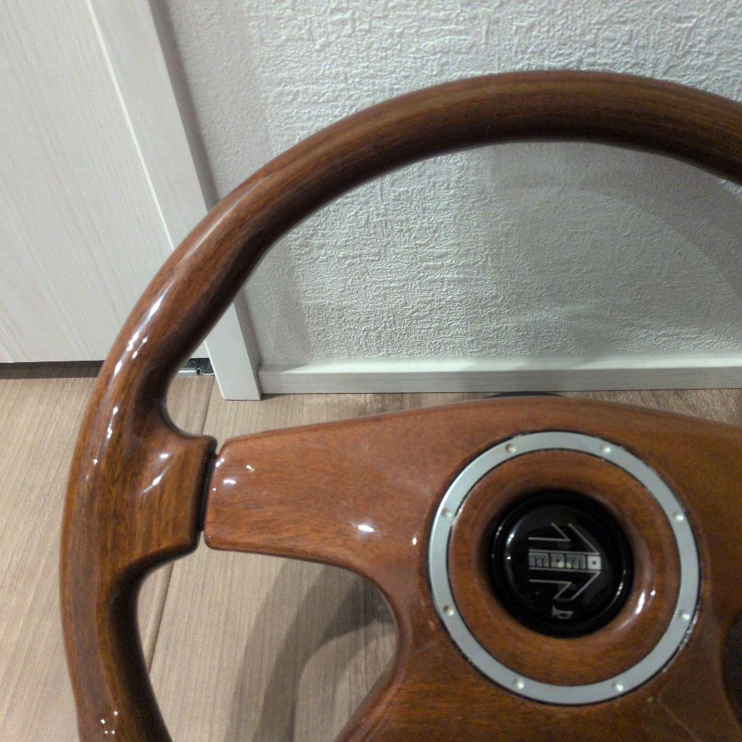 momo ウッドAL36 ステアリングホイール