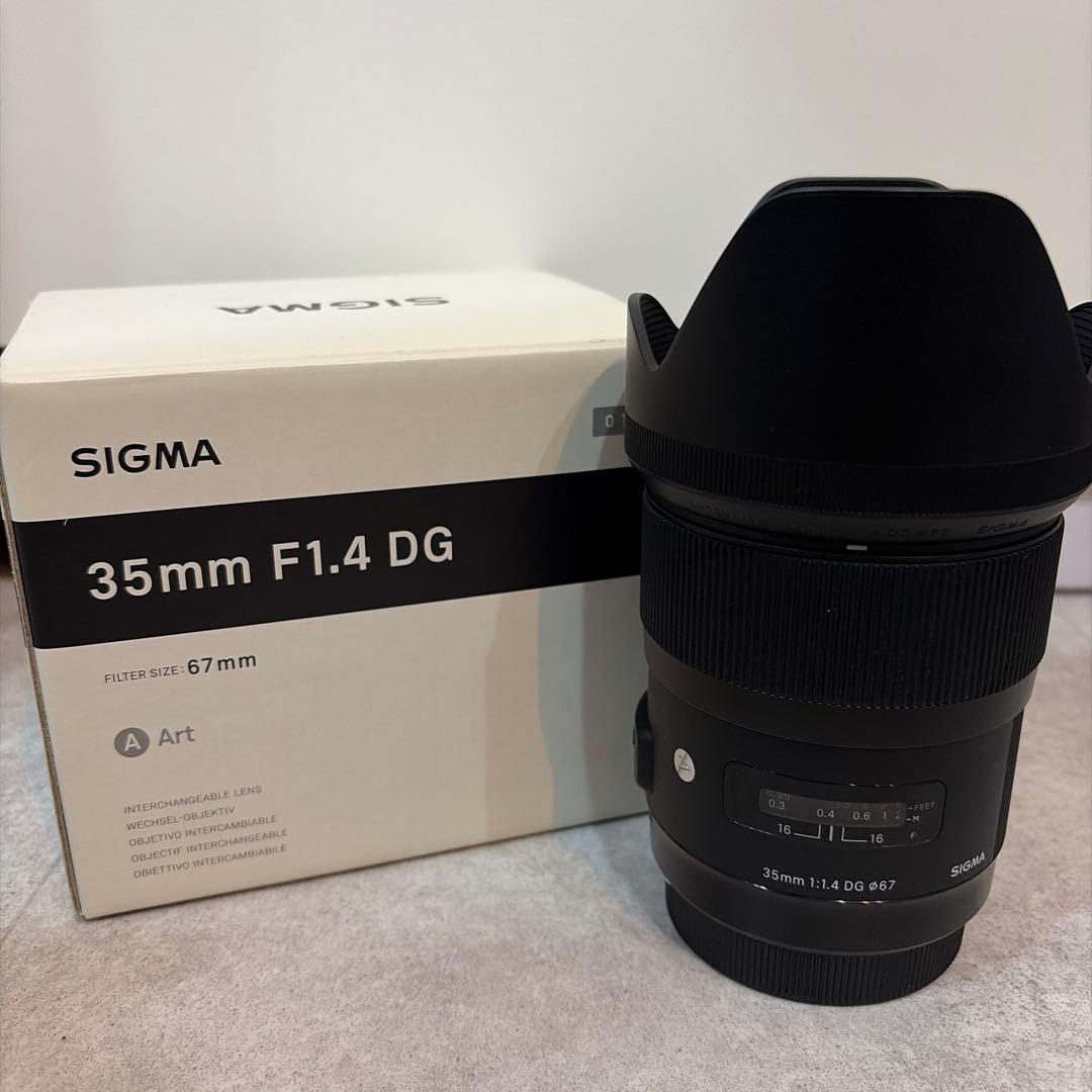 SIGMA 35mm F1.4 DG レンズ 67mm Canon用
