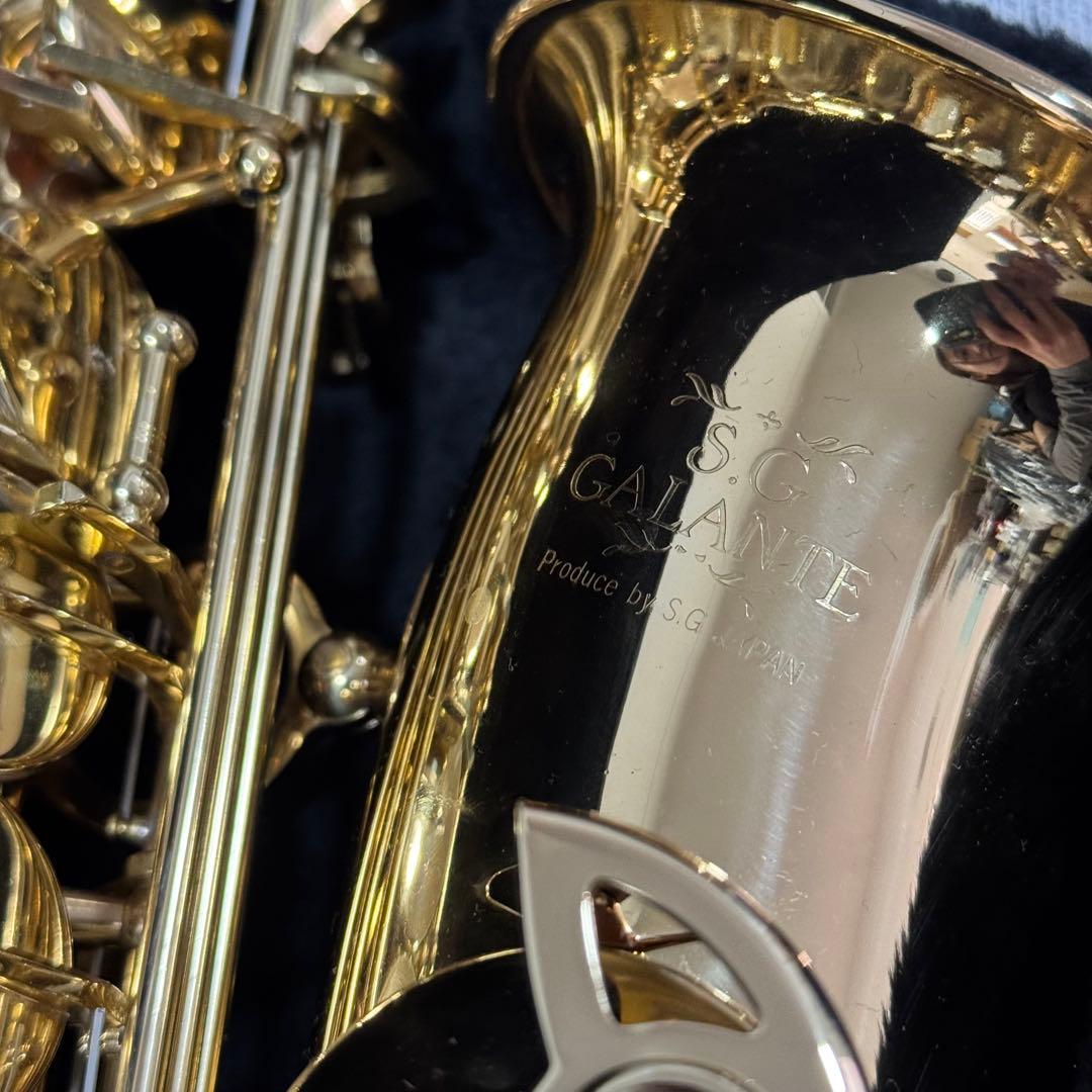 S.G Galante アルトサックス 管楽器 ケース付属 付属品 下倉楽器