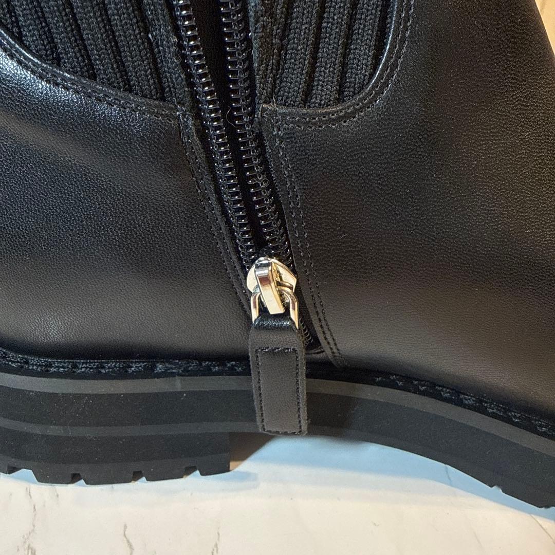 グリーンレーベル リラクシング サイドゴアブーツ 黒 XL