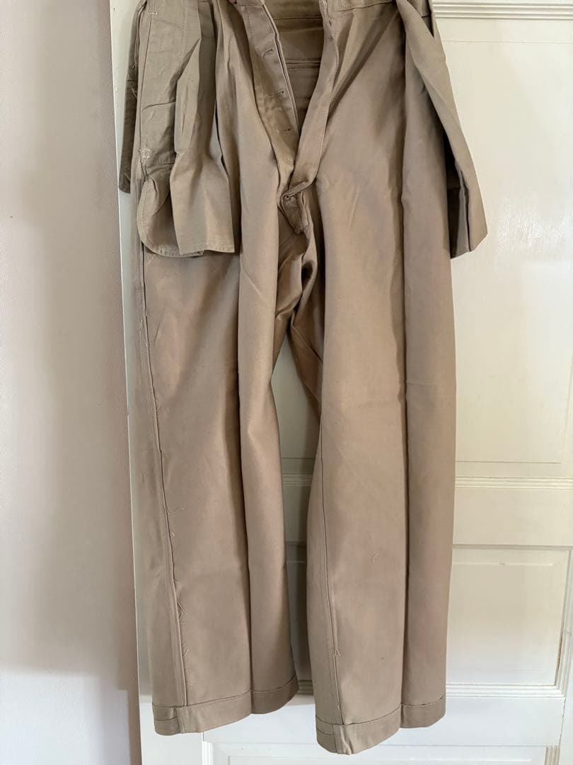 【VINTAGE デットストック】フランス軍 M52 チノトラウザーズ前期型