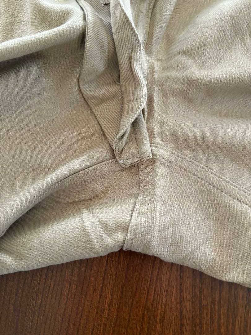 【VINTAGE デットストック】フランス軍 M52 チノトラウザーズ前期型