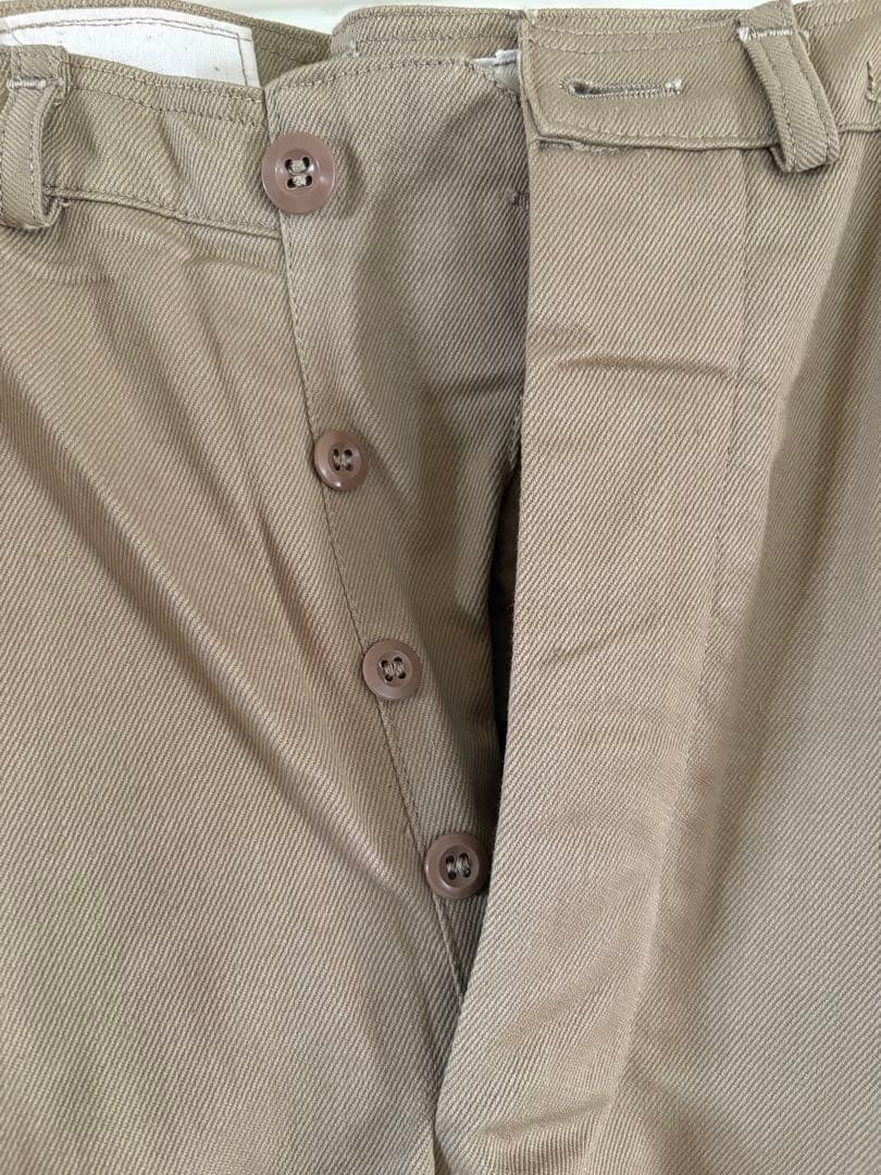 【VINTAGE デットストック】フランス軍 M52 チノトラウザーズ前期型