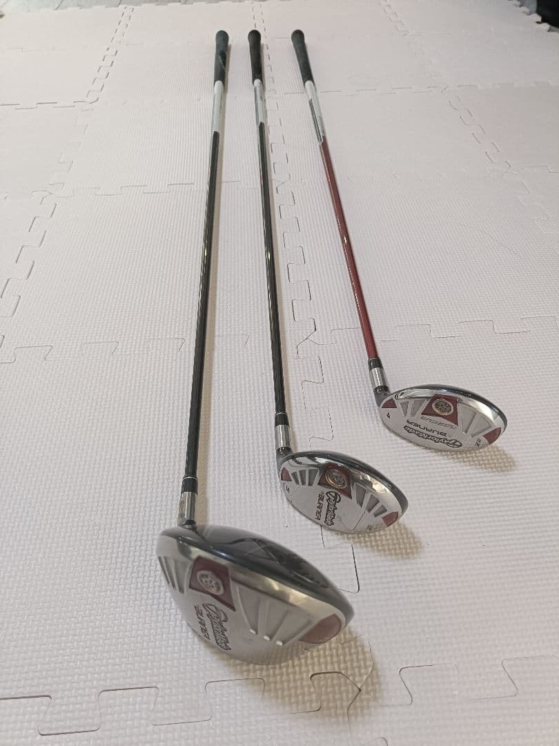 TaylorMadeゴルフバッグ、クラブセット Burner /初代ゼクシオ