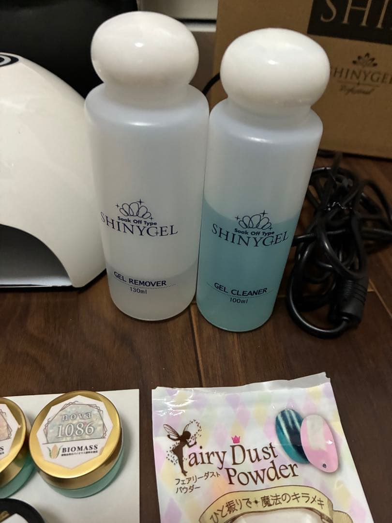 シャイニージェル 16W LEDランプ　キューティクルニッパー