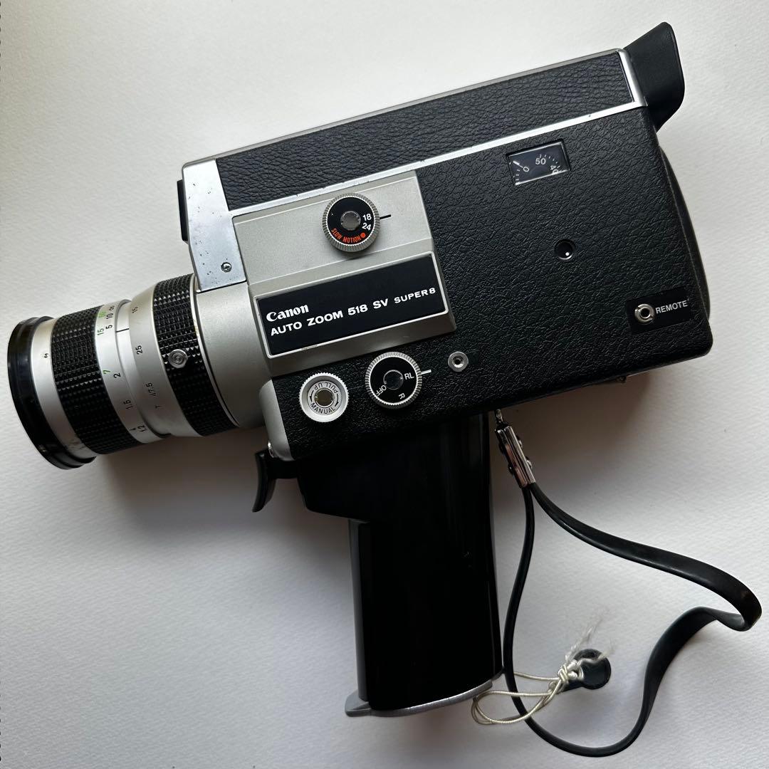 ビデオカメラ Canon AUTO ZOOM 518 SV super8