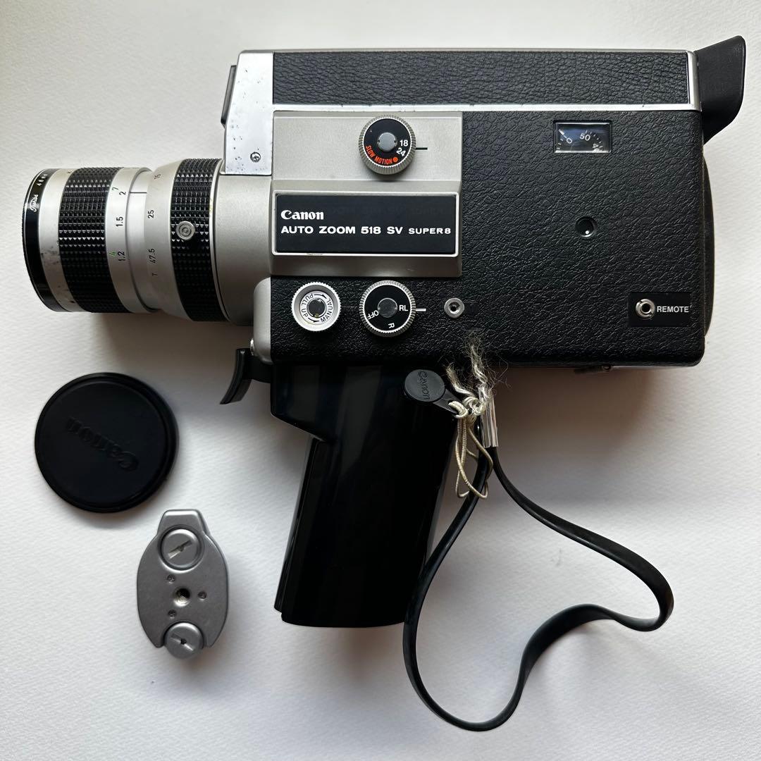 ビデオカメラ Canon AUTO ZOOM 518 SV super8