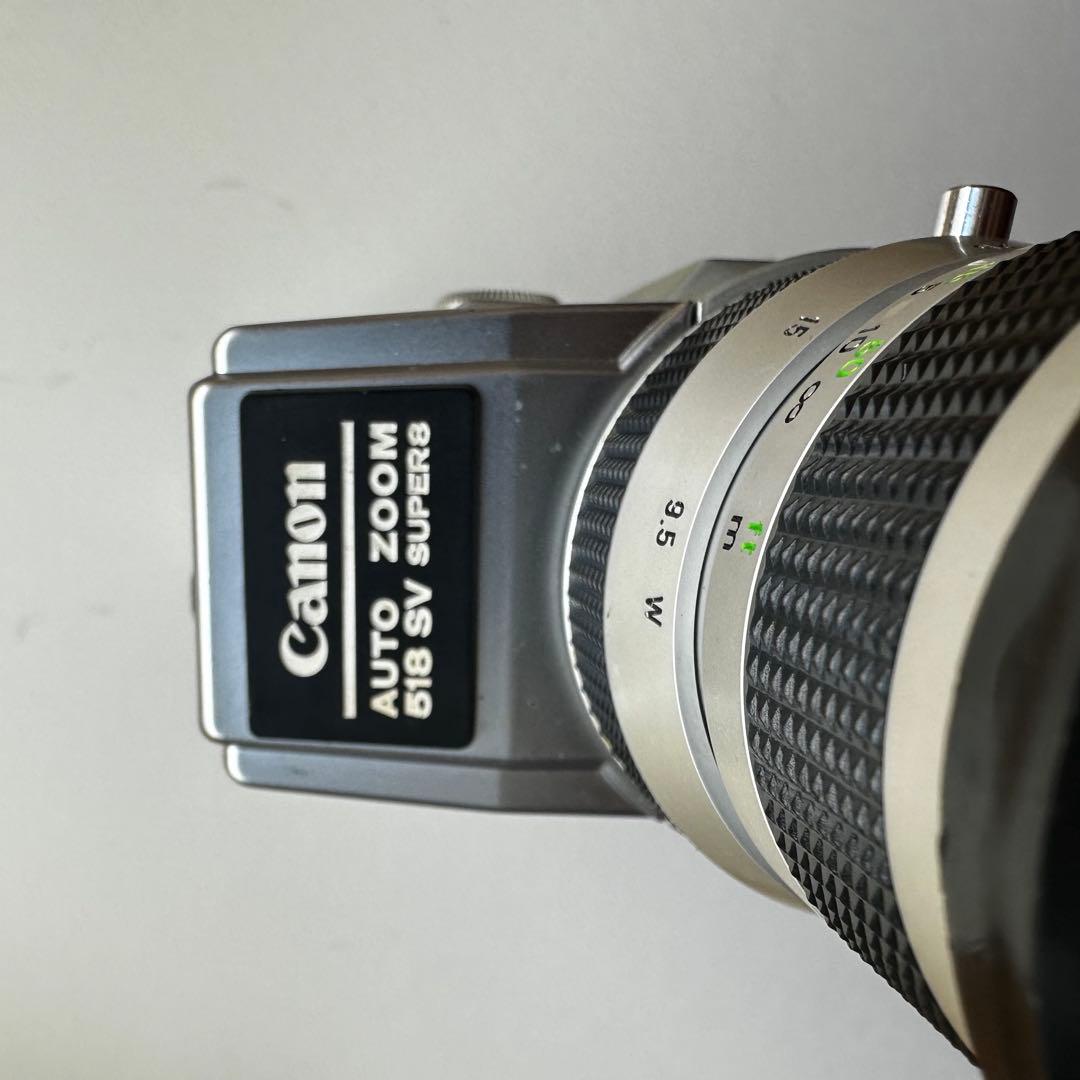 ビデオカメラ Canon AUTO ZOOM 518 SV super8