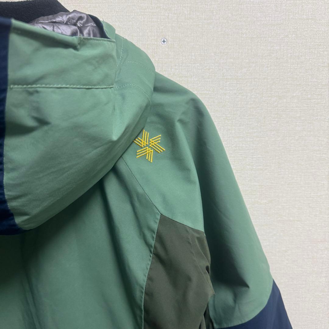 GOLDWIN ゴールドウィン スノーウェア レディース M 薄緑 カーキ