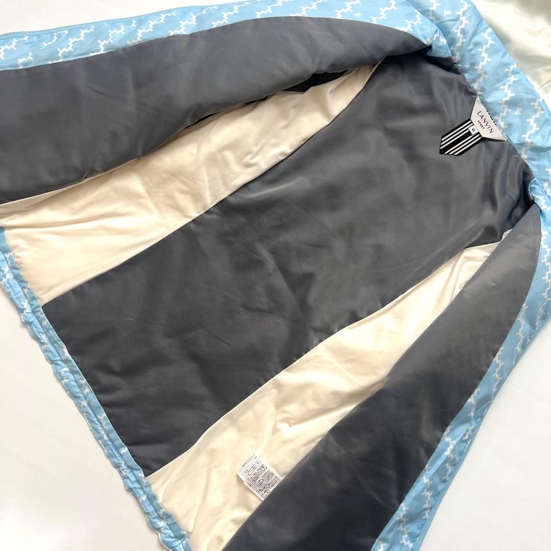 LANVIN SPORT ランバンスポール　ダウンジャケット　水色　40 L