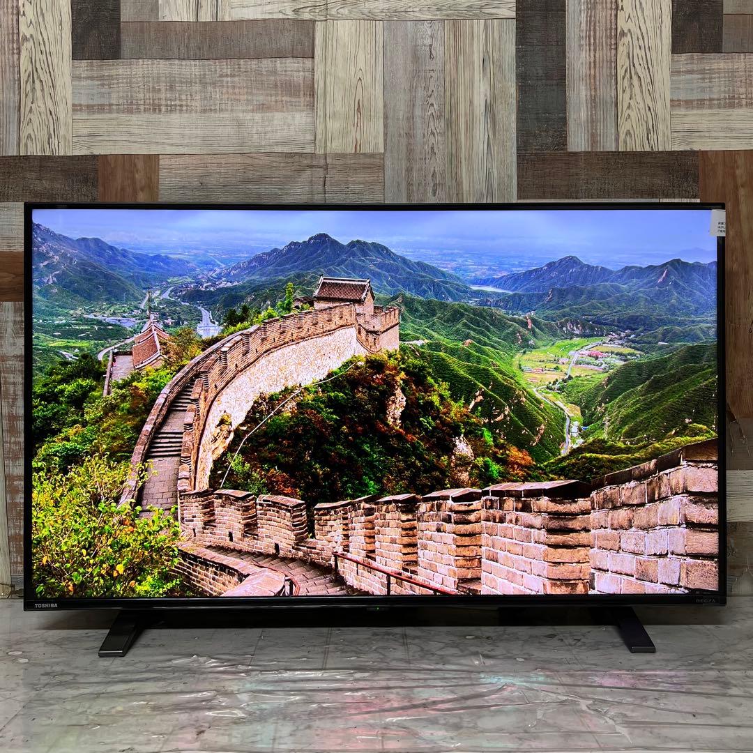 即日受渡❣️全国送料込3年前購入東芝43型4Kチューナー内蔵テレビネット動画可能