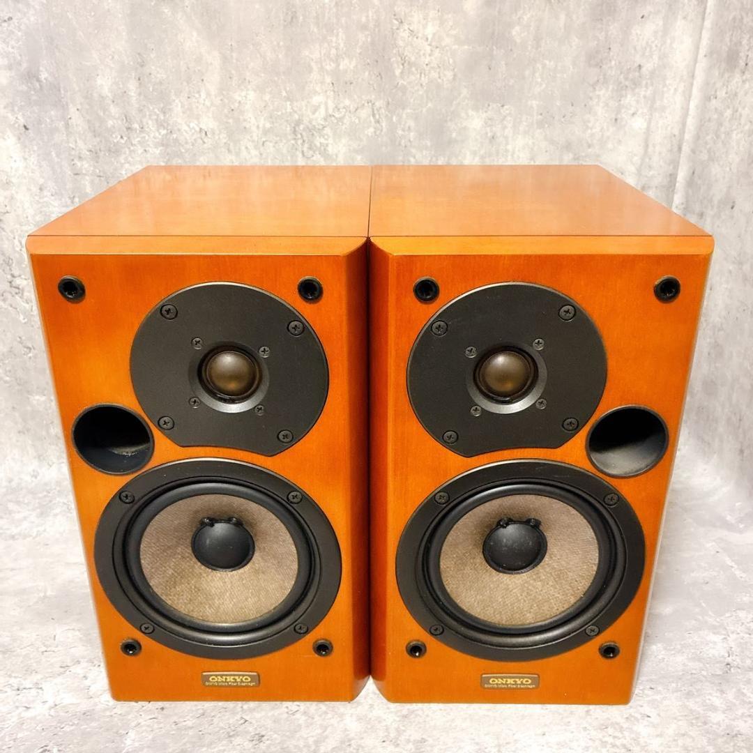 美品 ONKYO オンキョー スピーカー D-102EX シリアル同番