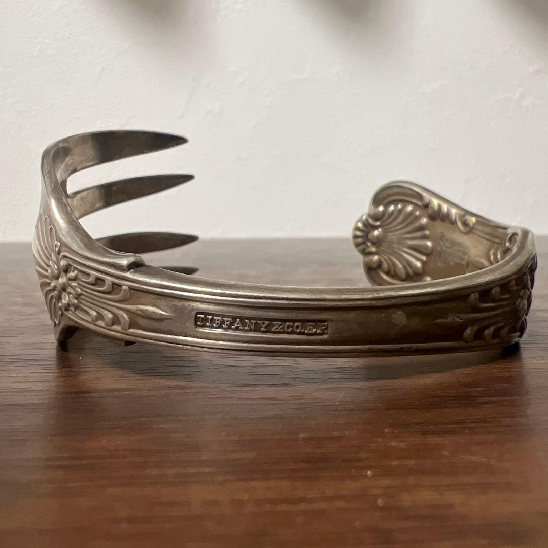 チ*パ様 Tiffany & Co. フォークデザインバングル