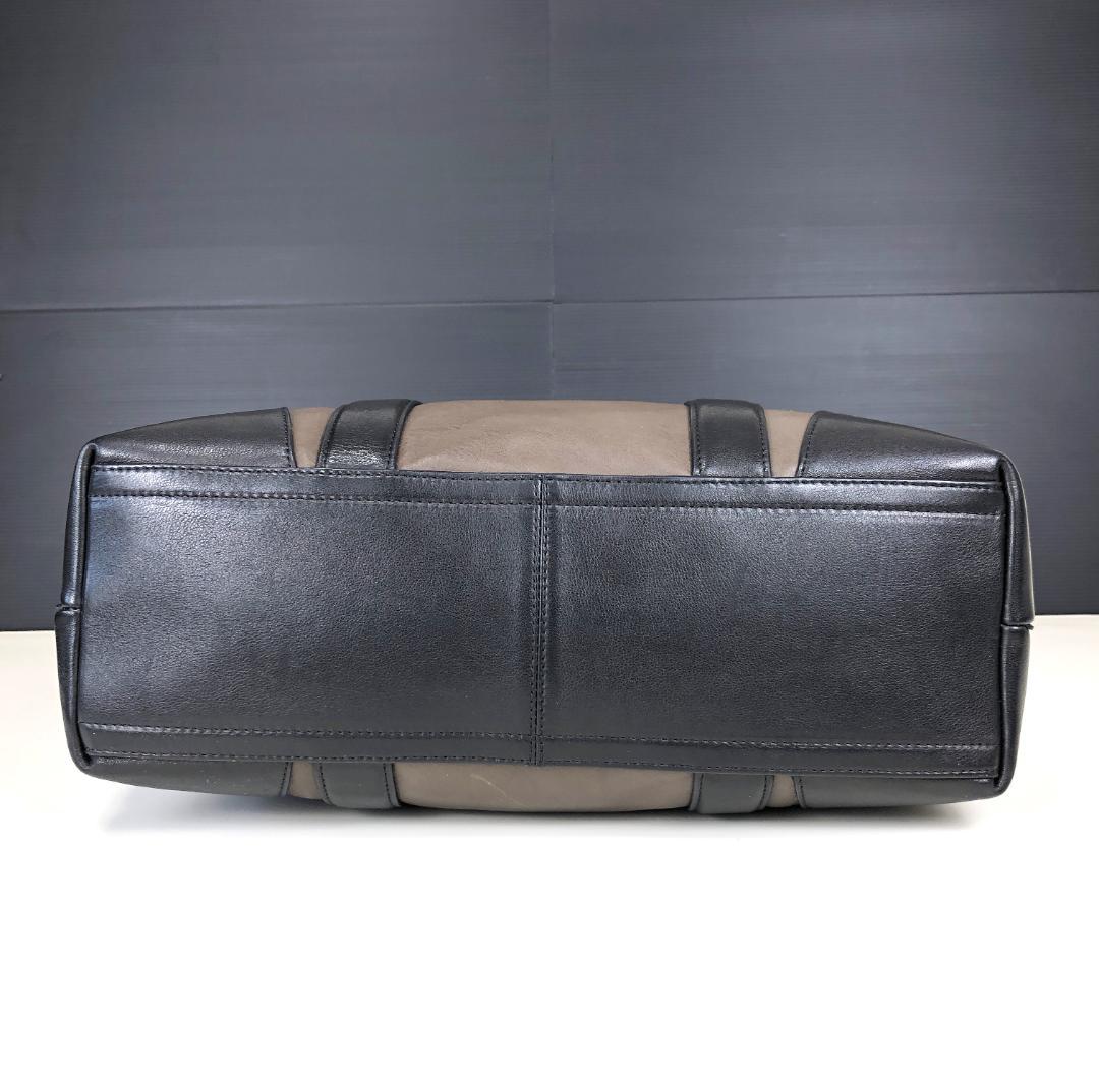 ✨美品♣コーチ☆ブリーカー◆2WAY♡ビジネスバッグ★上質レザー◇大容量☆A4可