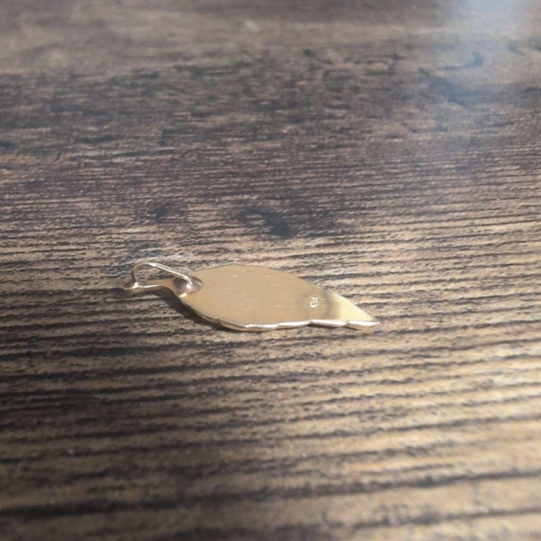 リーフ ネックレス トップ ペンダント 葉っぱ k18