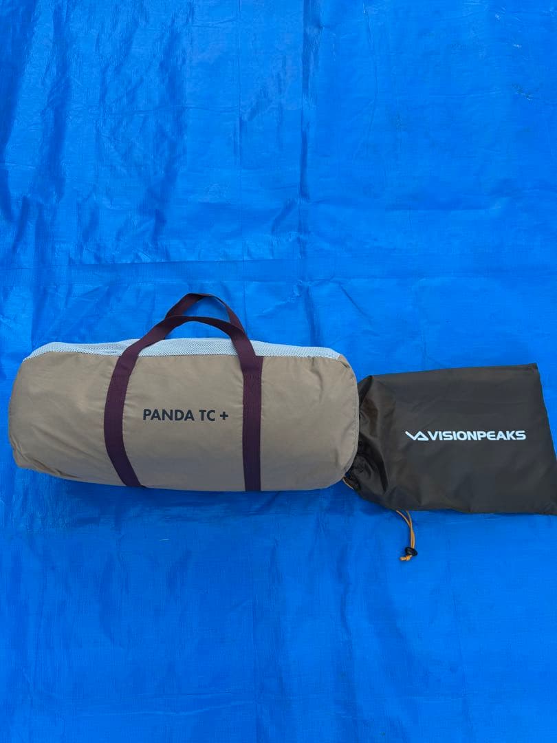 ⭐︎大人気⭐︎ パンダtc+ グランドシート　付き　付属品完備　テンマクデザイン