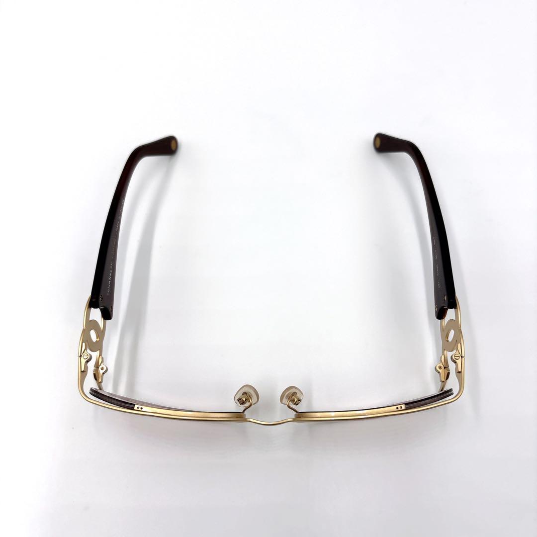 希少 美品 CHANEL シャネル サングラス ココマーク ゴールド 4023