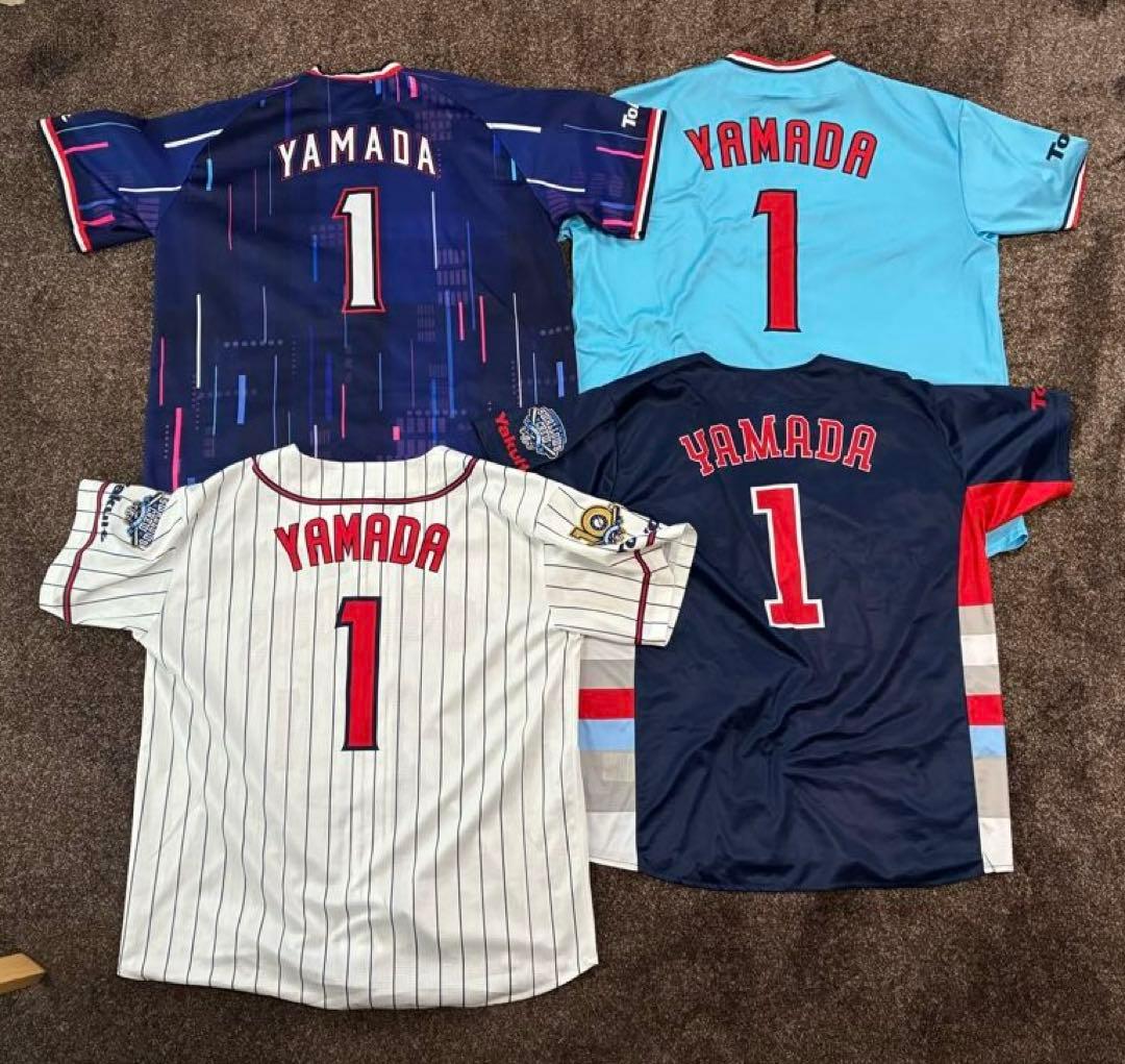 ど*平様 ヤクルトスワローズ ユニフォーム　山田（4枚セット）