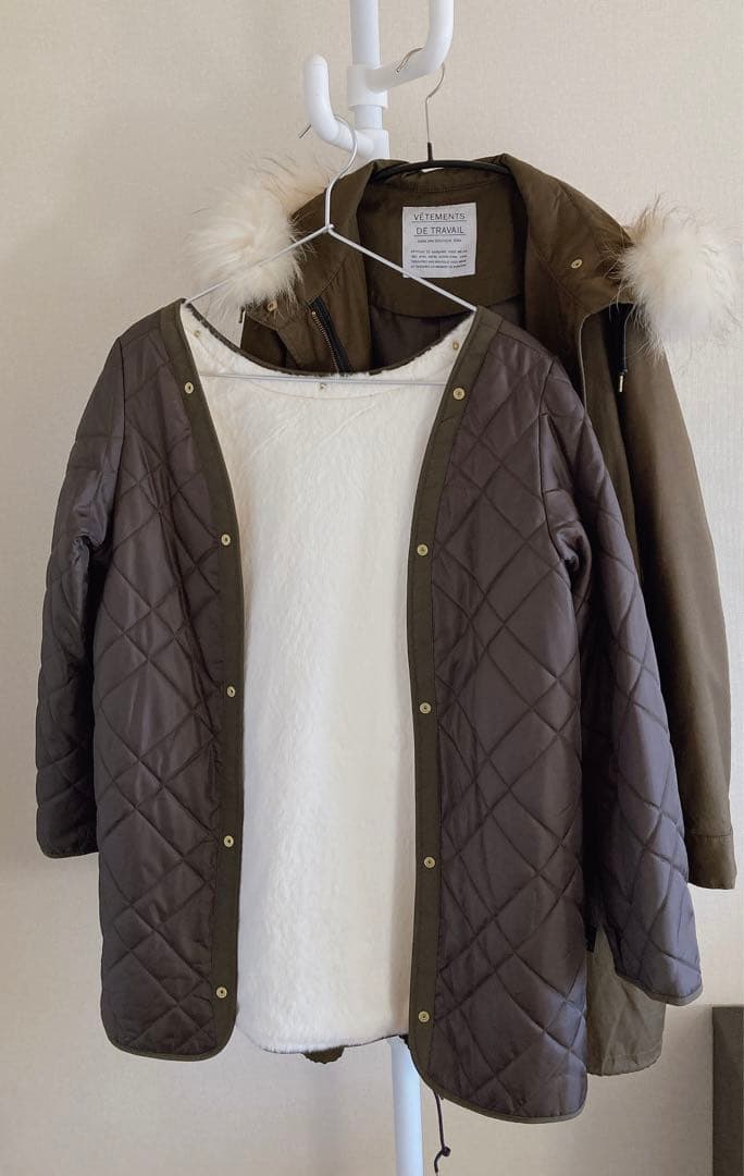 IENA C/Pe モッズコート カーキ 40 Ｌ