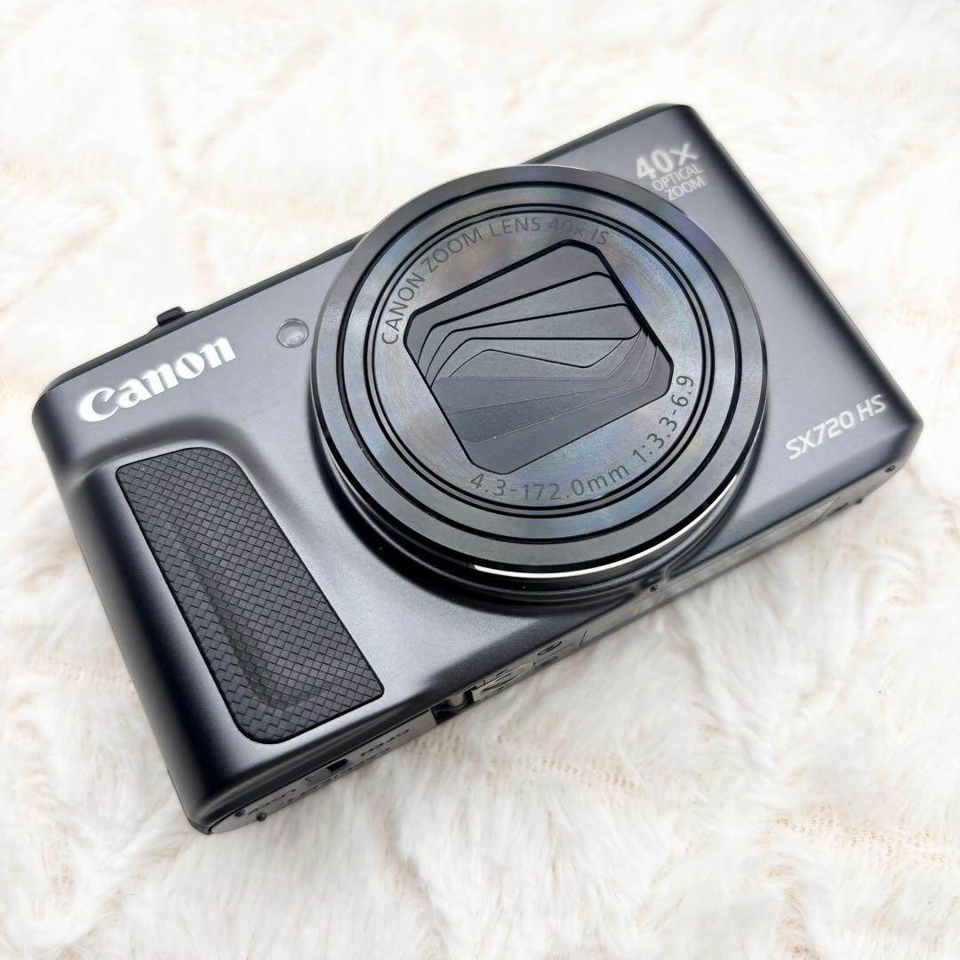 ✨極美品 動作良好✨ Canon PowerShot SX720 HS ブラック