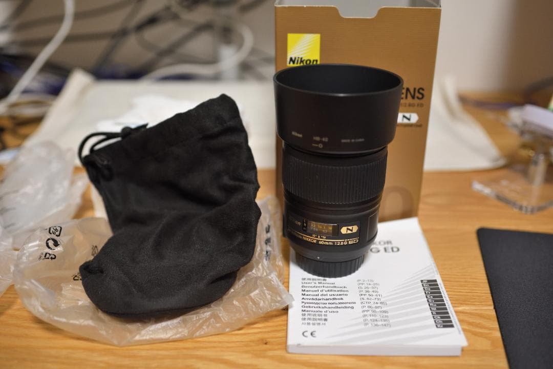 レンズ(単焦点) AF-S Micro Nikkor 60mm f/2.8G ED