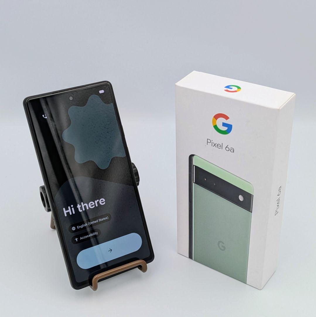 Google Pixel 6a セージ simフリー グリーン 緑 中古