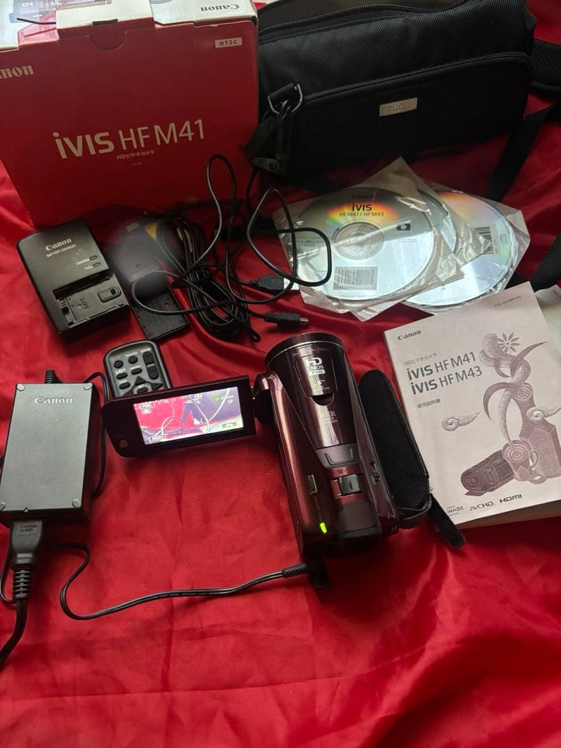 Canon iVIS HF M41 本体　箱一式付き