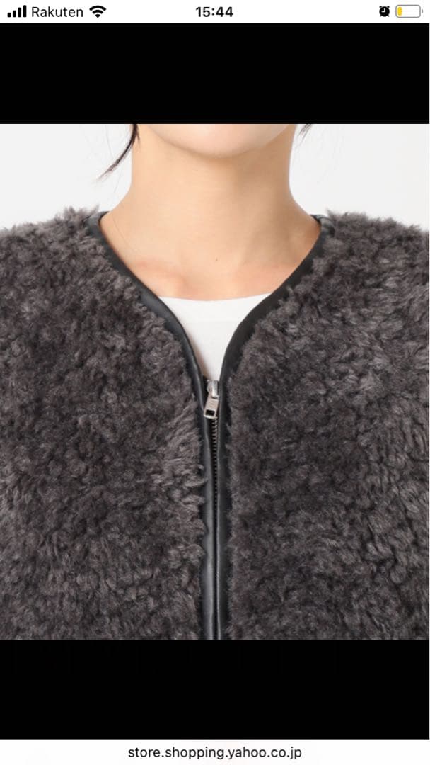 JOURNALSTANDARD relume シープフェイクファージップベスト