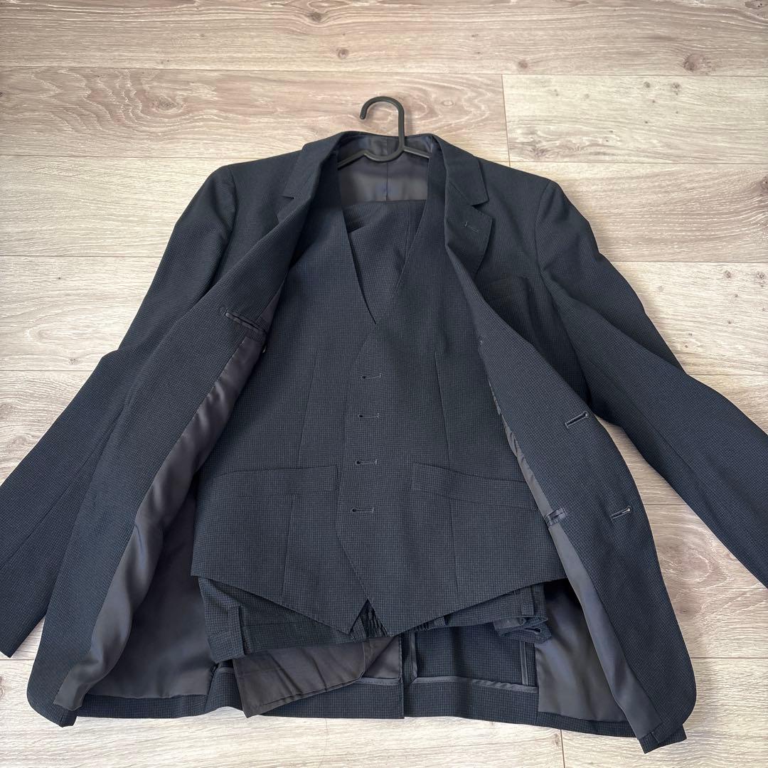 ビジネススーツ 4S ベスト付き　スーツセレクト