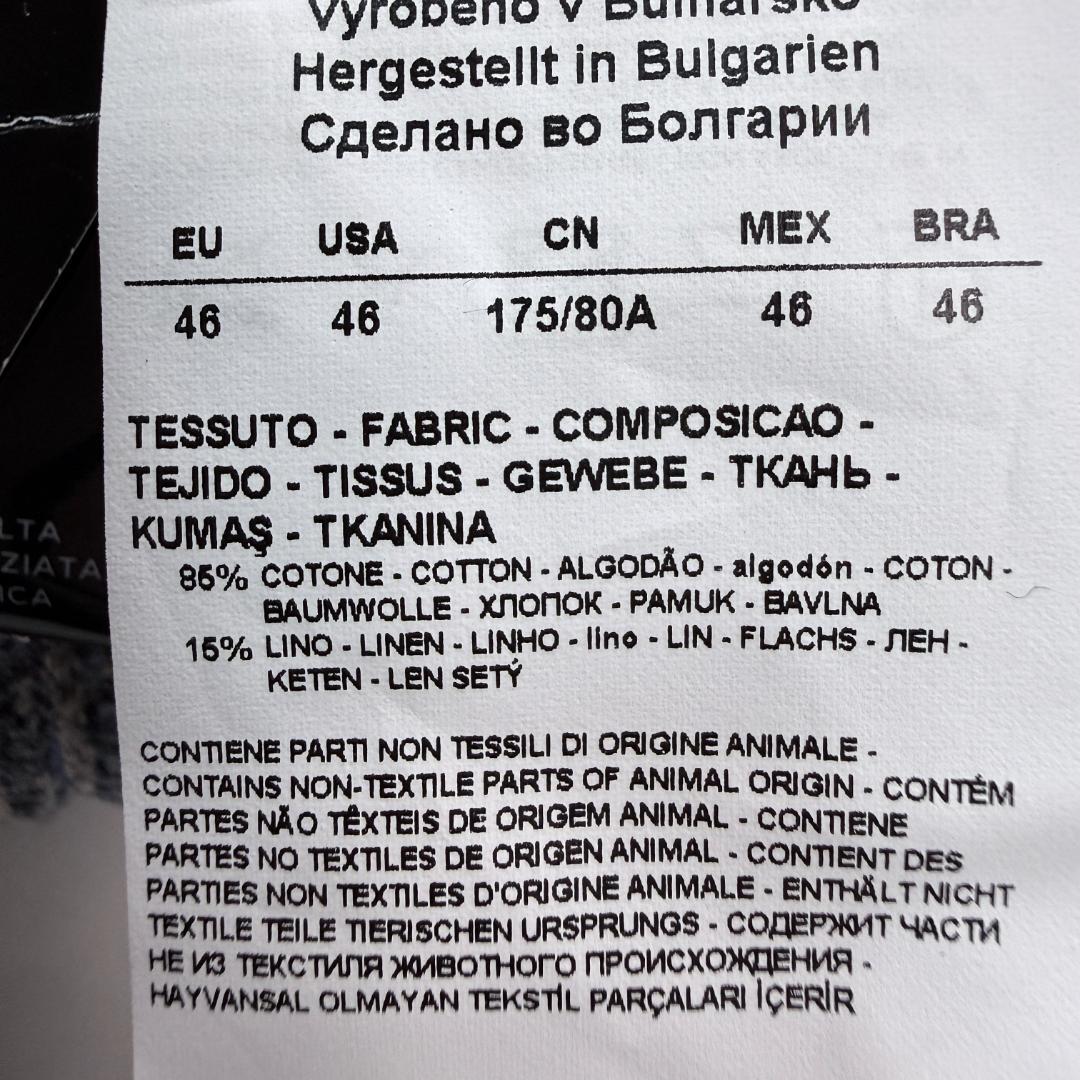 美品 T-JACKET コットンリネンニット ジャケットコート チェスター