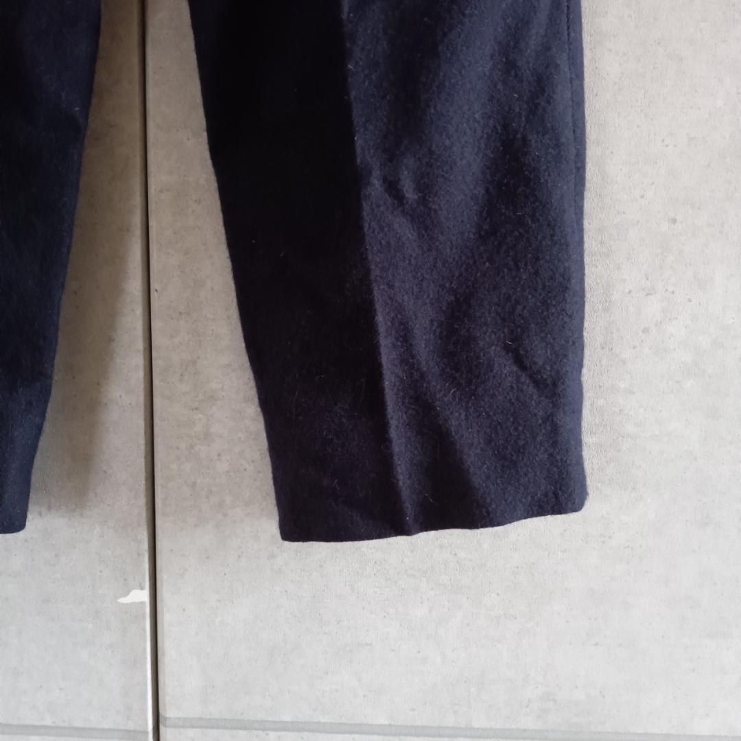 Phlannel フランネル 2TUCK ウールスラックス 日本製 X3860