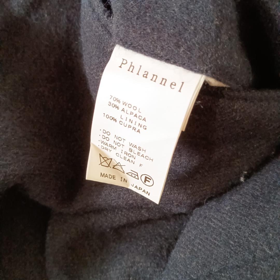 Phlannel フランネル 2TUCK ウールスラックス 日本製 X3860