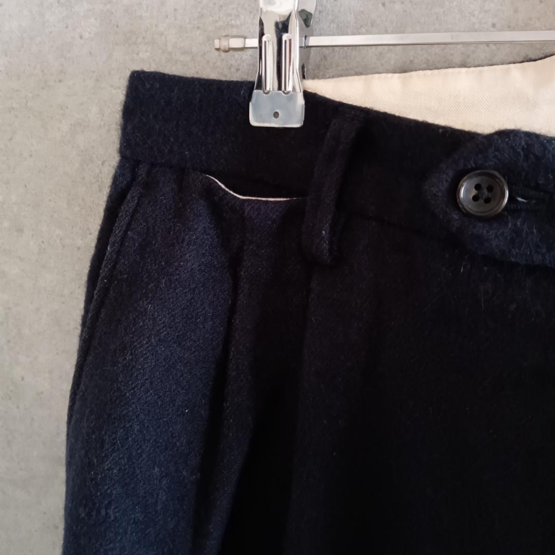 Phlannel フランネル 2TUCK ウールスラックス 日本製 X3860