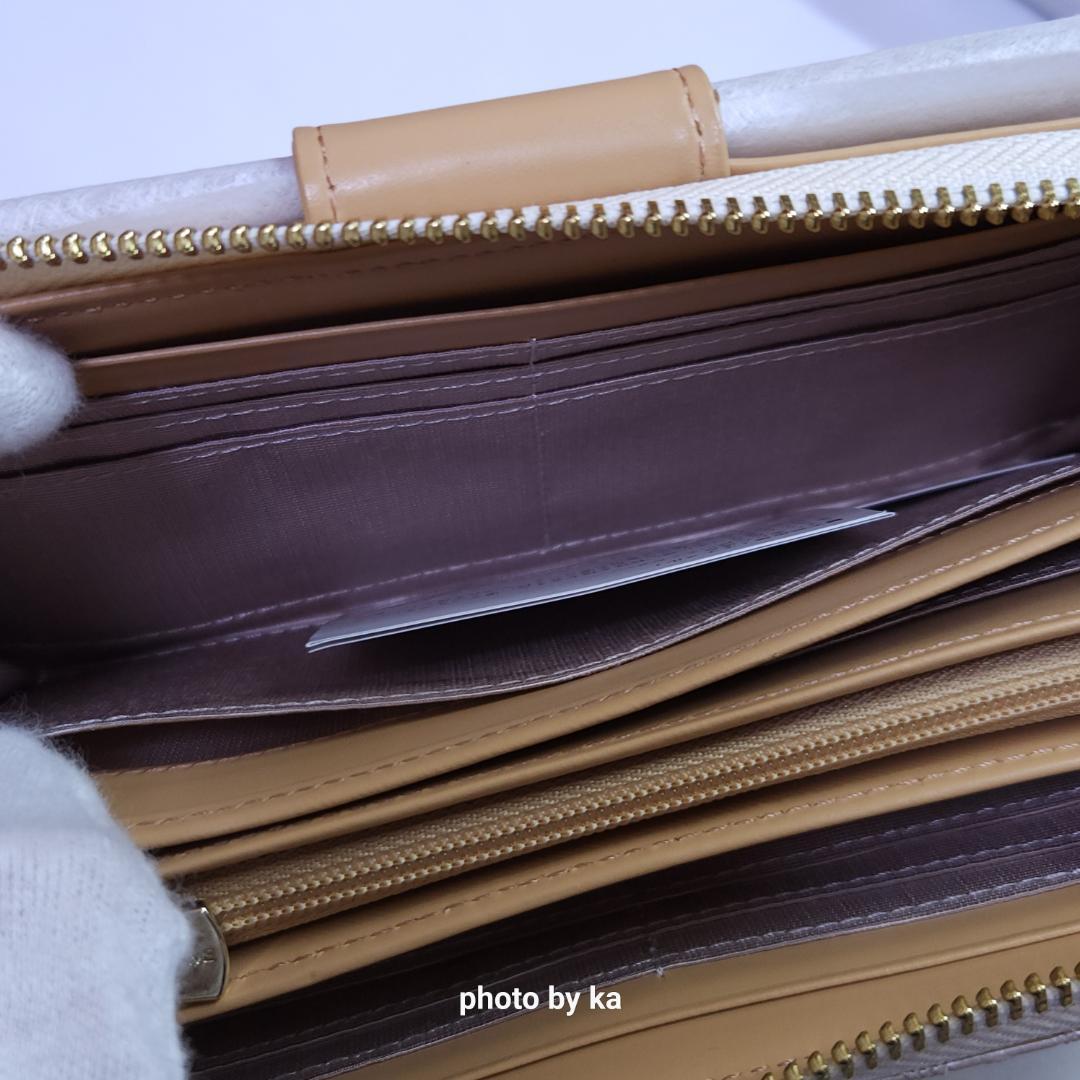 白 ピンキー&ダイアン Pinky&Dianne 長財布 新品 インフィニティ