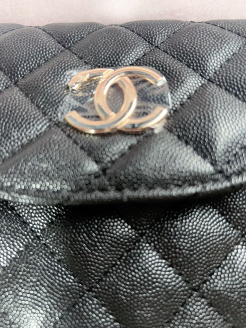 R.R.R♡ CHANEL ブラック キルティングバッグ