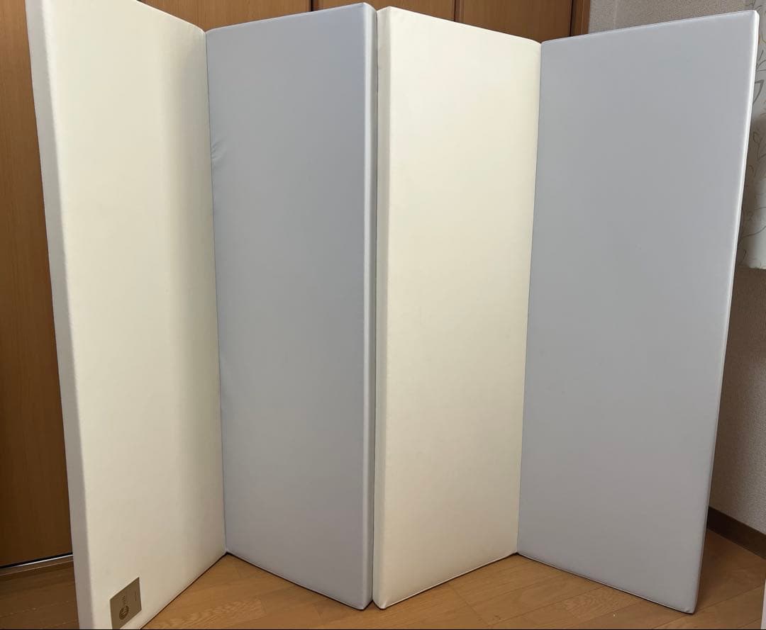 グレー ベビーサークル用マット 4cm厚