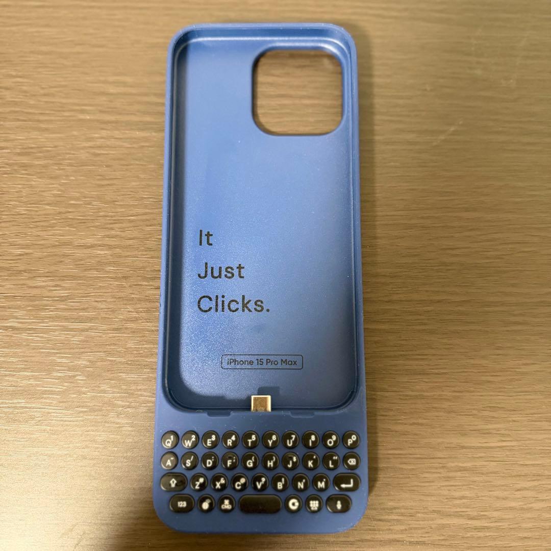 Clicks Keyboard iPhone15Promax用