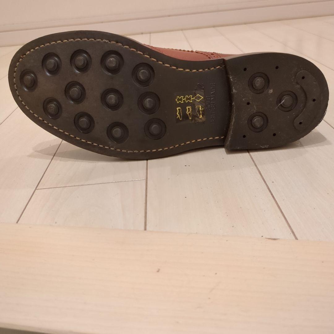 【美品】Tricker'sカントリーブーツ　　マロンアンティークM2508