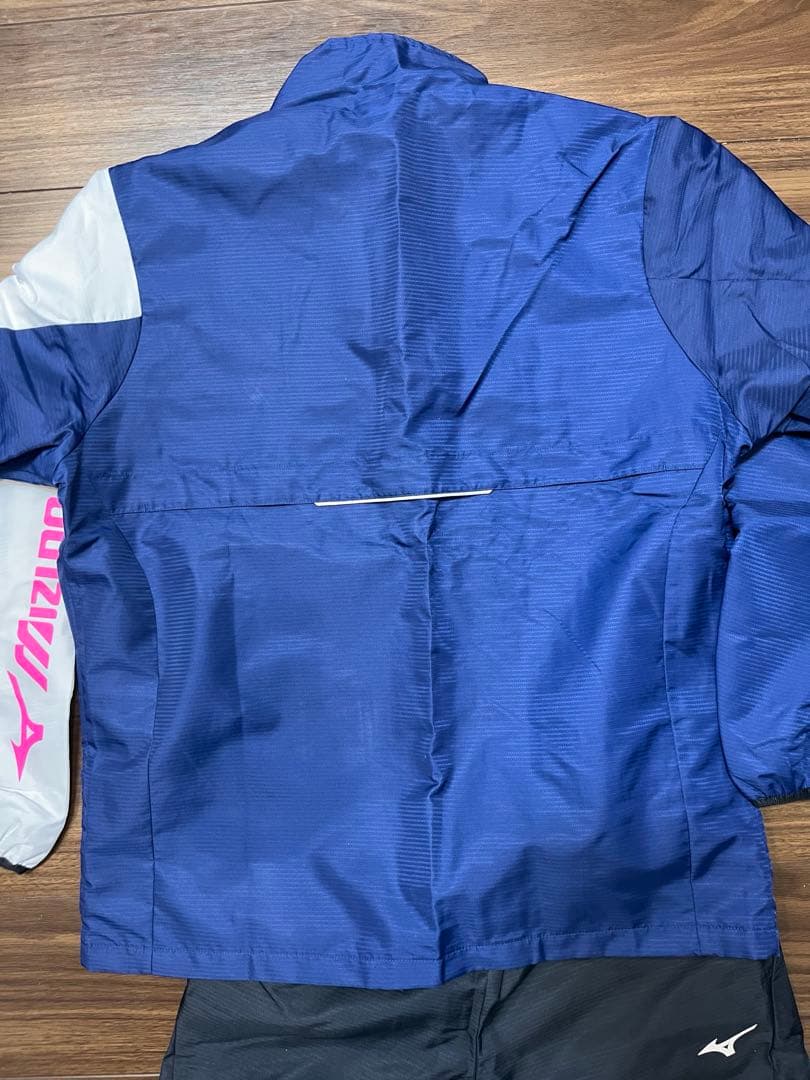 K　ミズノ ウィンドブレーカー 上下セット M L