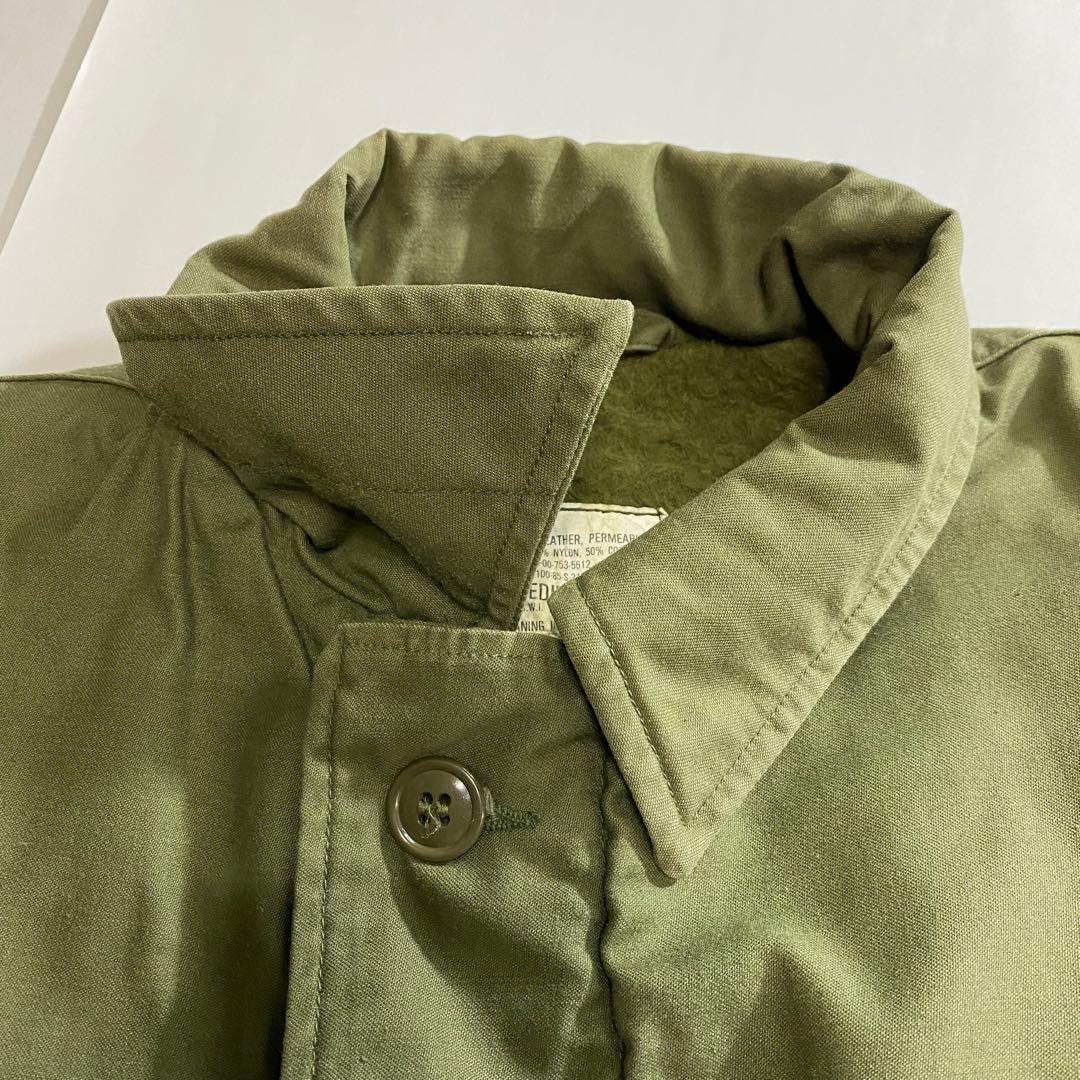 民生品 A-2 DECK デッキジャケット US NAVY ノーステンシル M