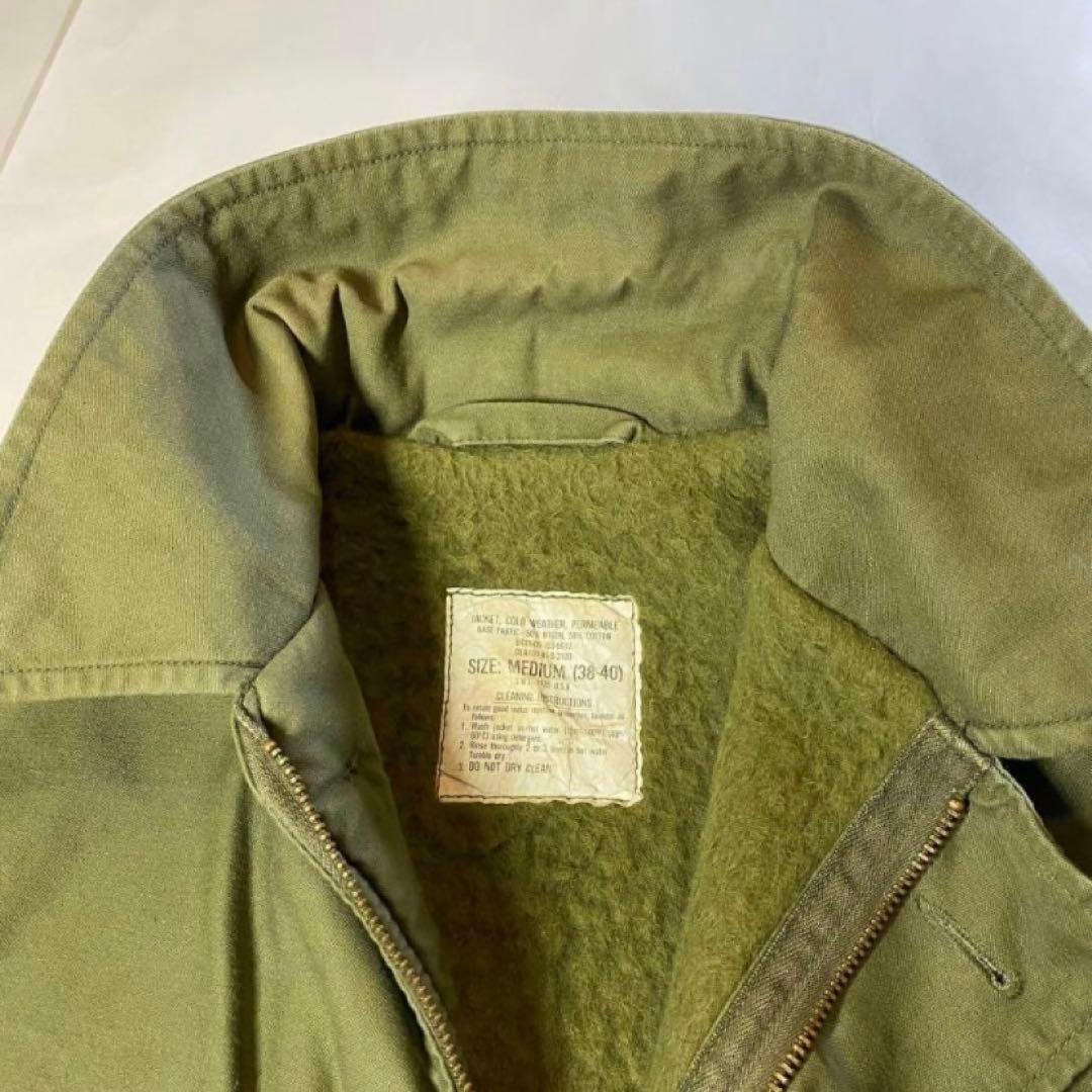 民生品 A-2 DECK デッキジャケット US NAVY ノーステンシル M