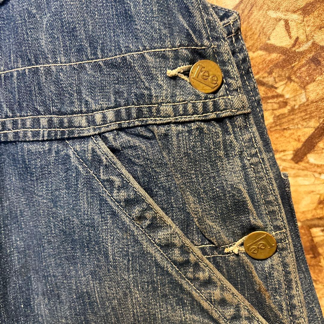 1940s Lee ハウスマークタグ　デニムオーバーオール