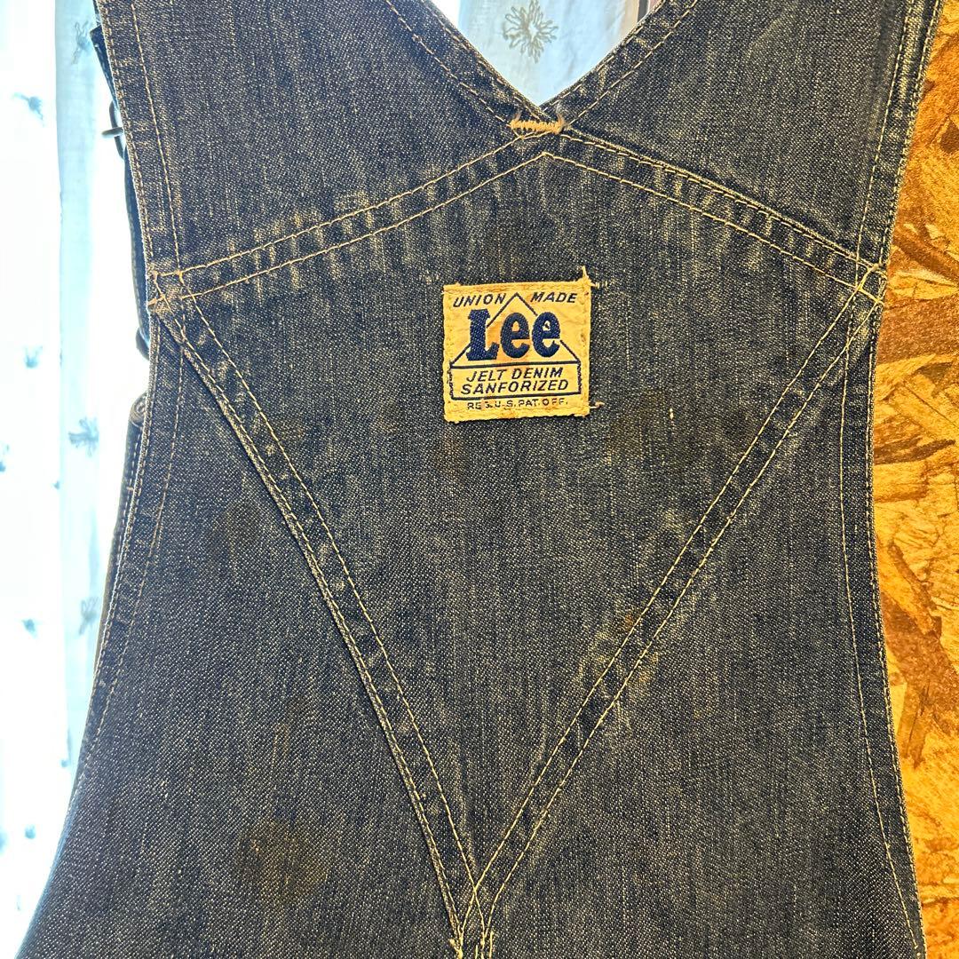 1940s Lee ハウスマークタグ　デニムオーバーオール