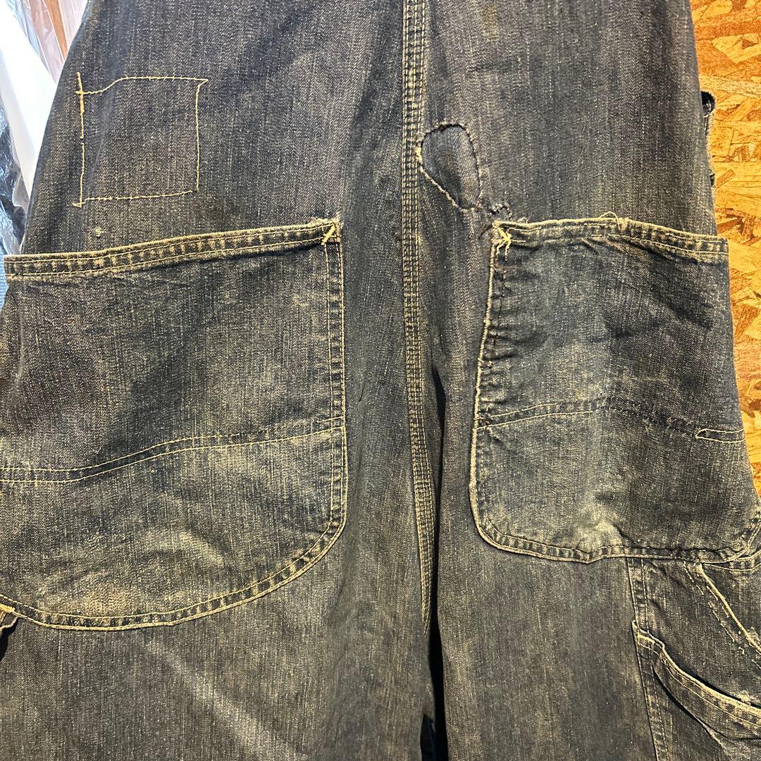 1940s Lee ハウスマークタグ　デニムオーバーオール