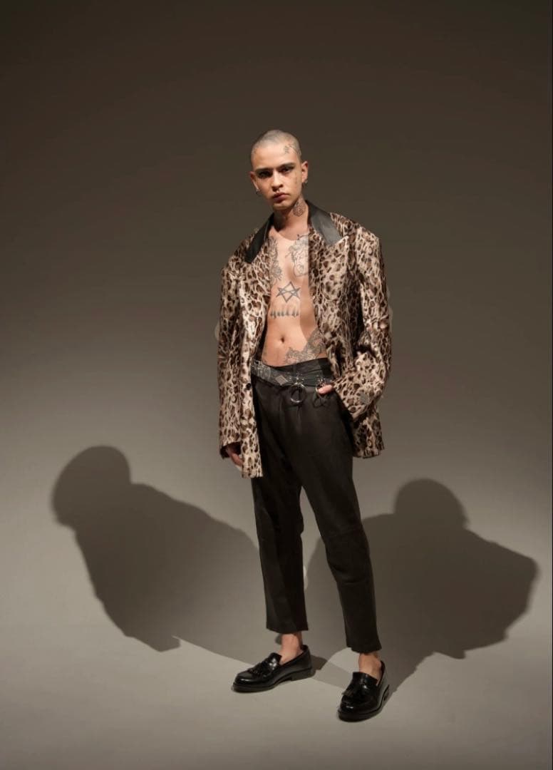 コンダクター LEOPARD FRANKENSTEIN JACKET 2